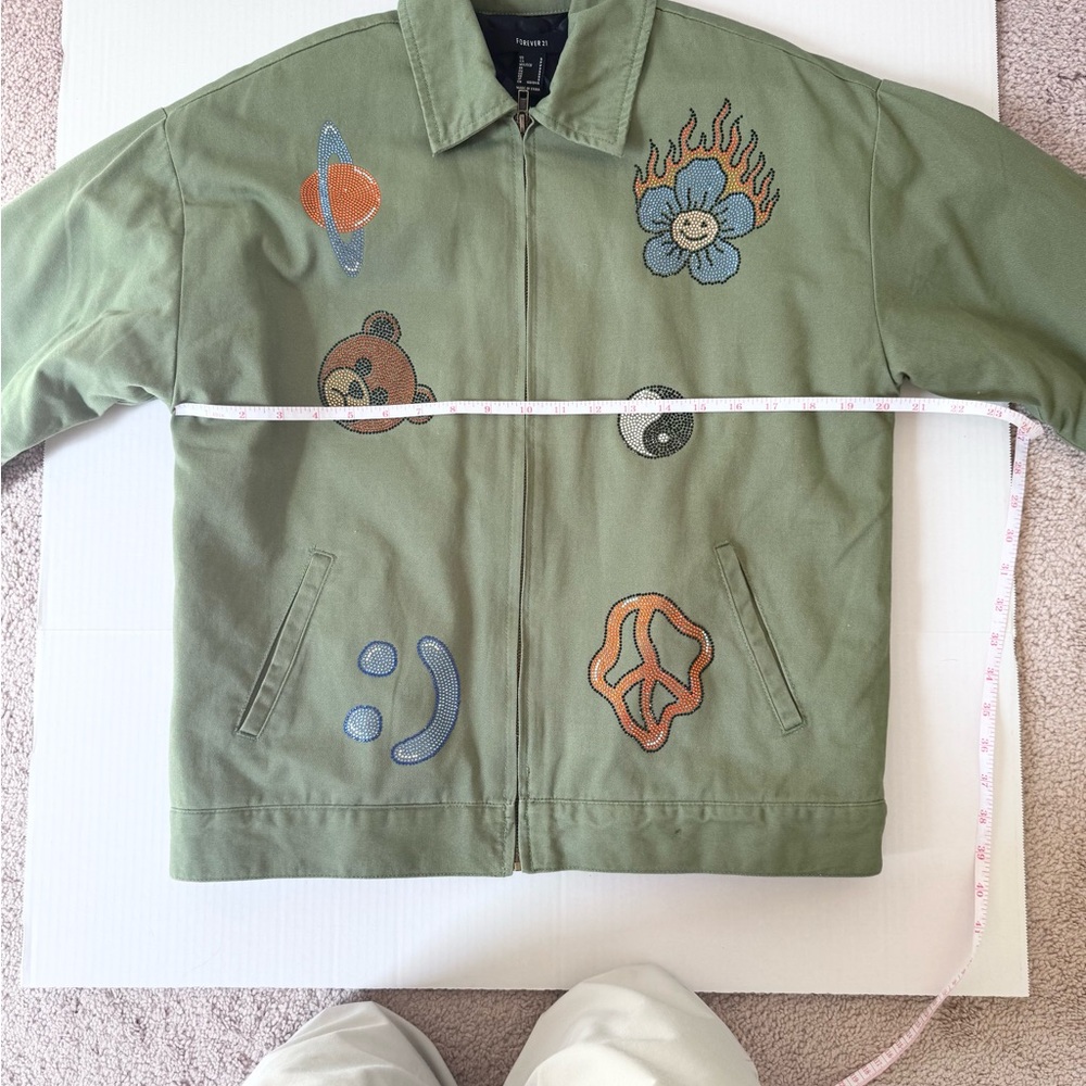 Forever 21 Unisex Rainbow Jacket - Picture 13 of 13
